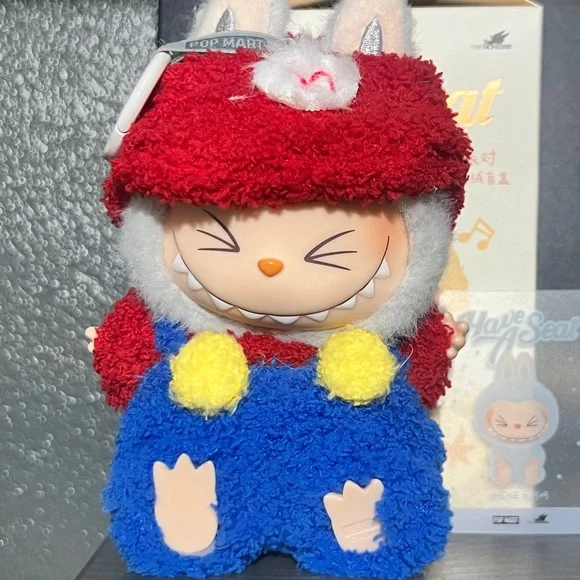 Labubu HEHE Authentic with Box, Card, and Fashion Outfit - Picture 2 of 6